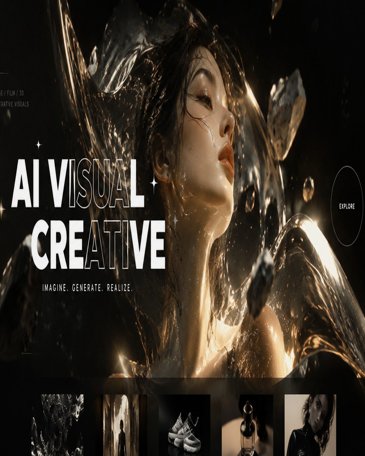 Cinematic visual